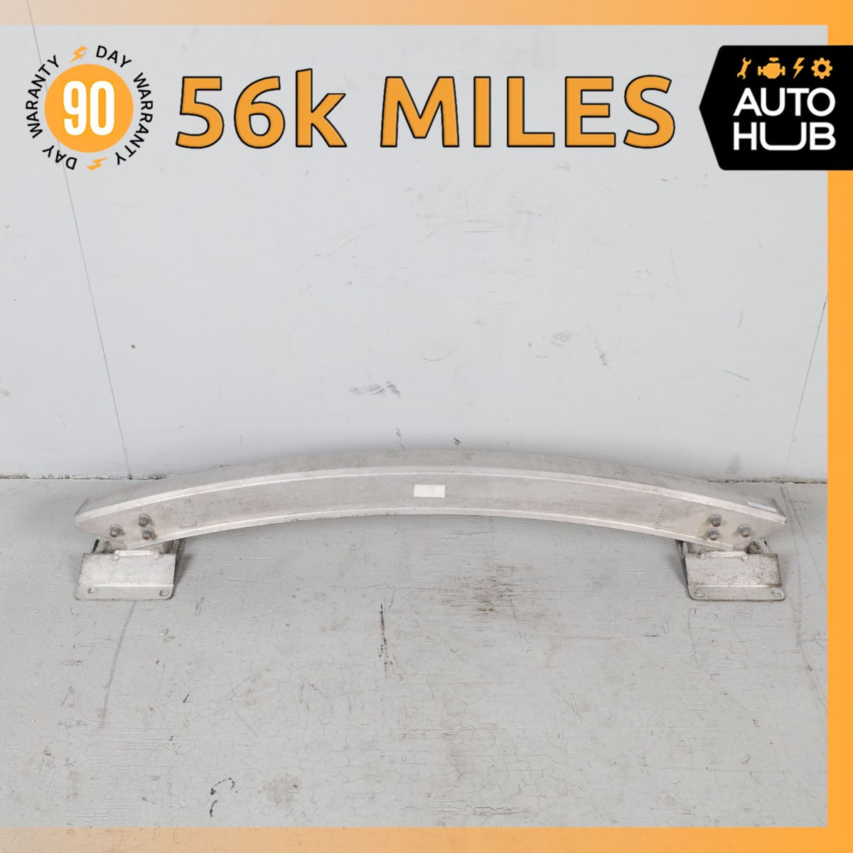 12-15 Bentley Continental GT GTC Rear Bumper Reinforcement Impact Bar OEM 56k - photo 1