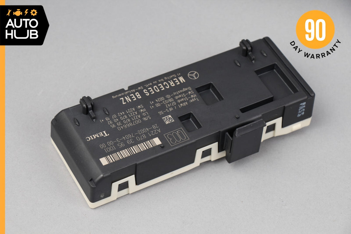 07-14 Mercedes W221 S550 S63 CL550 Trunk Release Remote Open Close Module OEM - photo 9