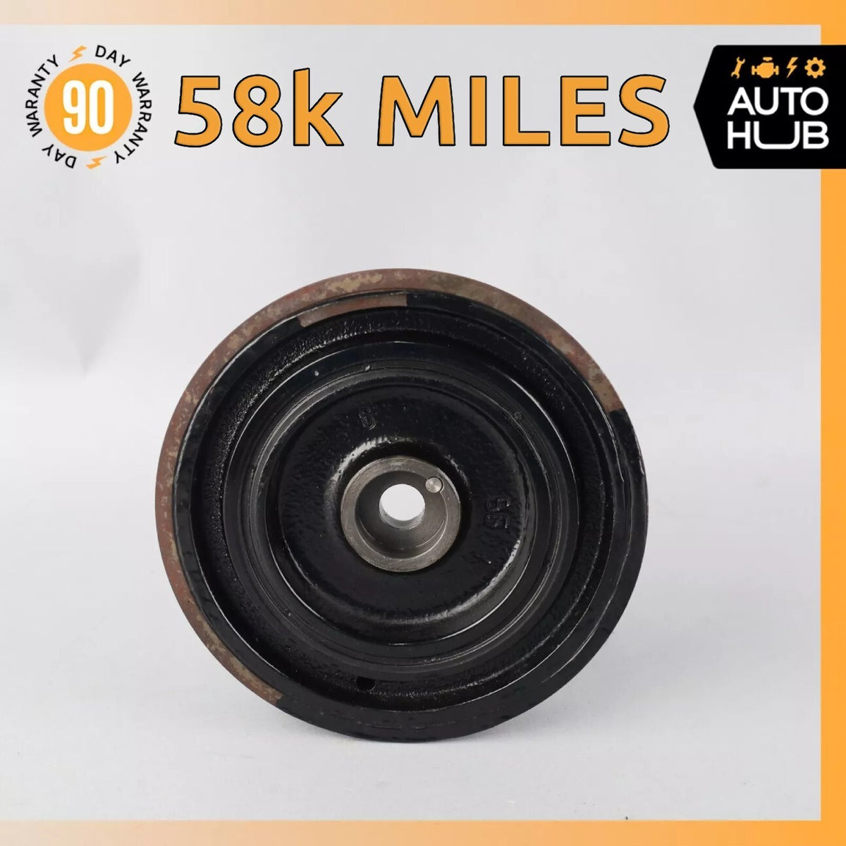 03-06 Bentley Continental Flying Spur GT Engine Motor Crankshaft Pulley OEM 58k - photo 1
