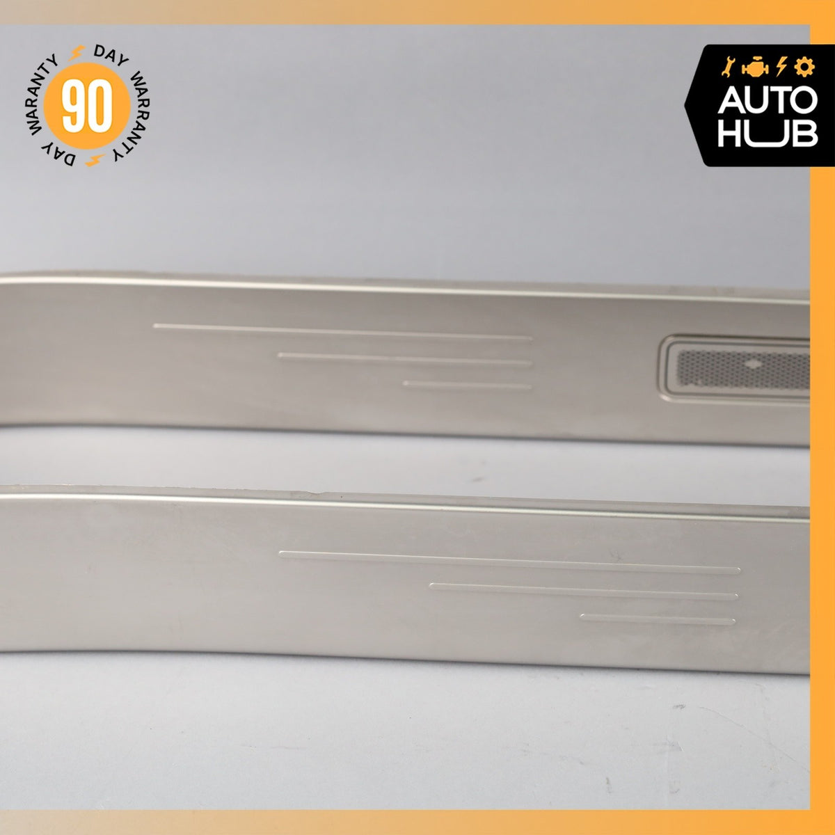 12-18 Bentley Continental GTC Right & Left Side Outer Door Step Sill Set OEM - photo 3