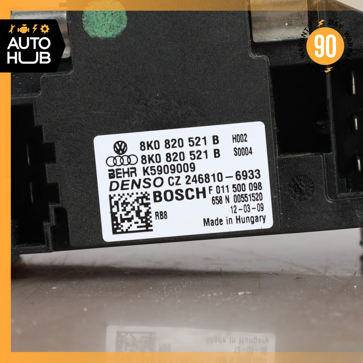 09-17 Audi 8R Q5 SQ5 A/C AC Air Heater Blower Motor Resistor OEM - photo 8
