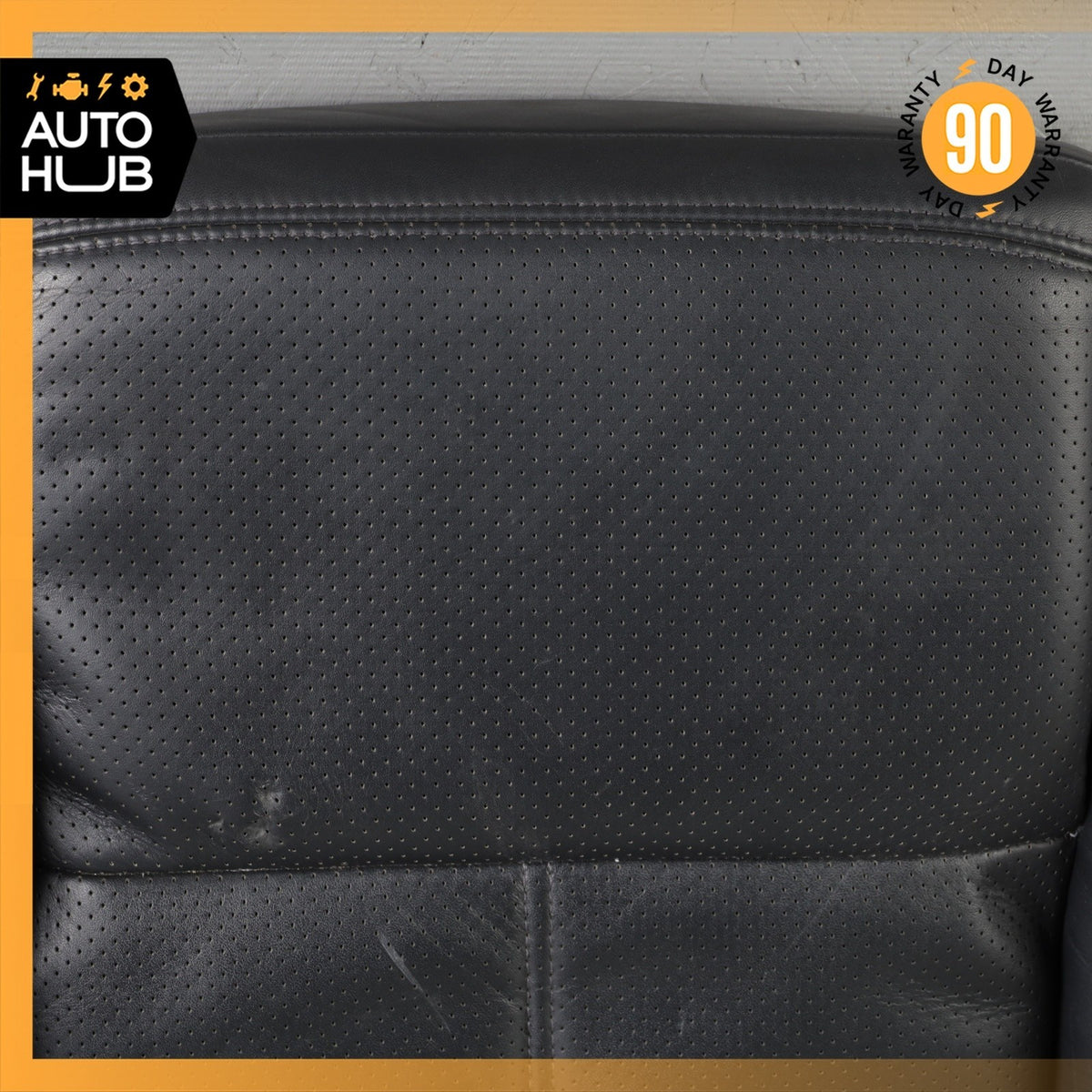15-18 Porsche Macan 95B Front Left Lower Bottom Seat Cushion Leather Black OEM - photo 4