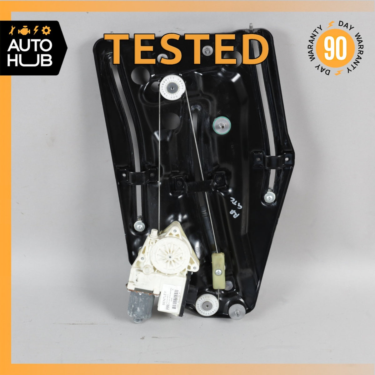 07-11 Bentley Continental GTC Rear Right Quarter Window Regulator Motor OEM - photo 1