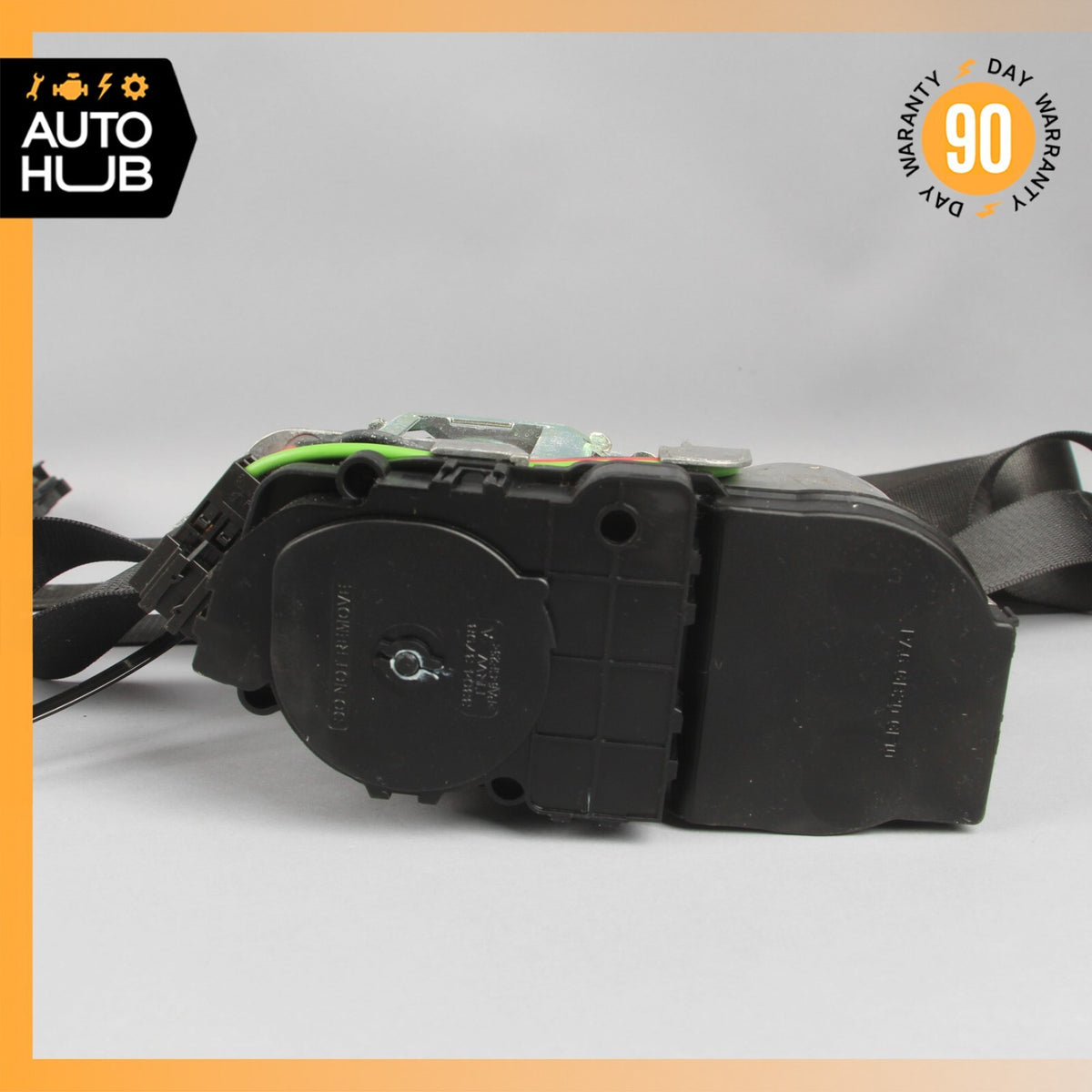 07-10 Mercedes W221 S600 S550 S63 AMG Front Left Driver Side Seat Belt Black OEM - photo 4