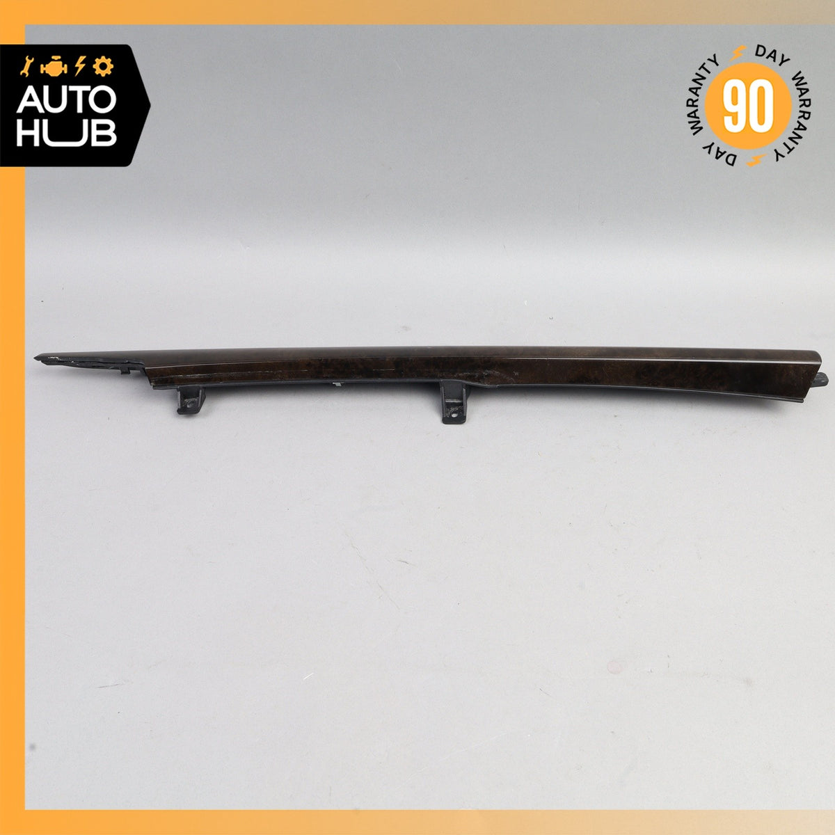 14-18 BMW F15 X5 Front Left Side Center Console Cover Panel Wood OEM - photo 9
