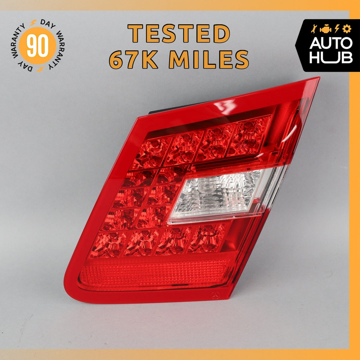 10-13 Mercedes W212 E350 E400 E550 Inner Tail Light Lamp Rear Right Side OEM 67k - photo 1