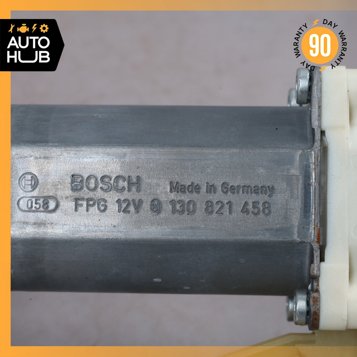 BMW E60 528i 545i 550i Front Right Window Regulator Drive Motor OEM 78k - photo 10