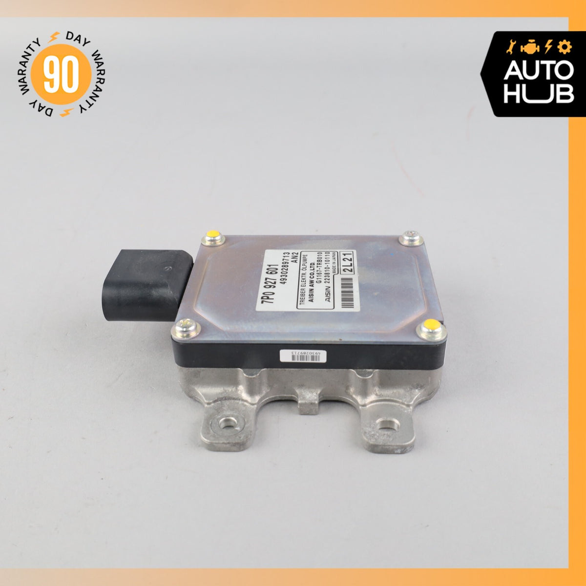 2011 Porsche Cayenne 958 GTS Engine Oil Pump Control Module Unit OEM 82k - photo 3