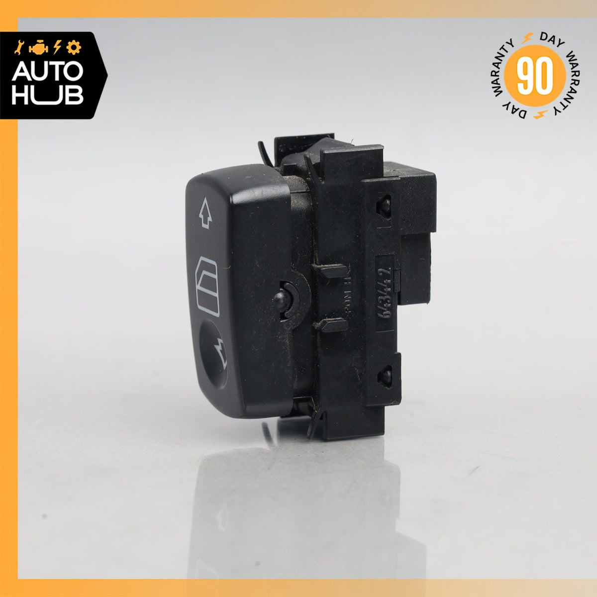 03-06 Mercedes W215 CL600 CL55 Rear Window Regulator Control Switch Button OEM - photo 3
