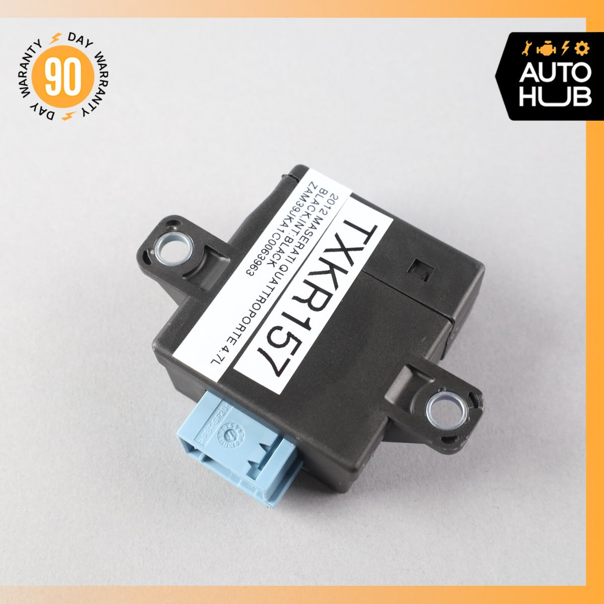 03-13 Maserati Quattroporte Power Steering Chassis Control Module Unit OEM 68k - photo 7