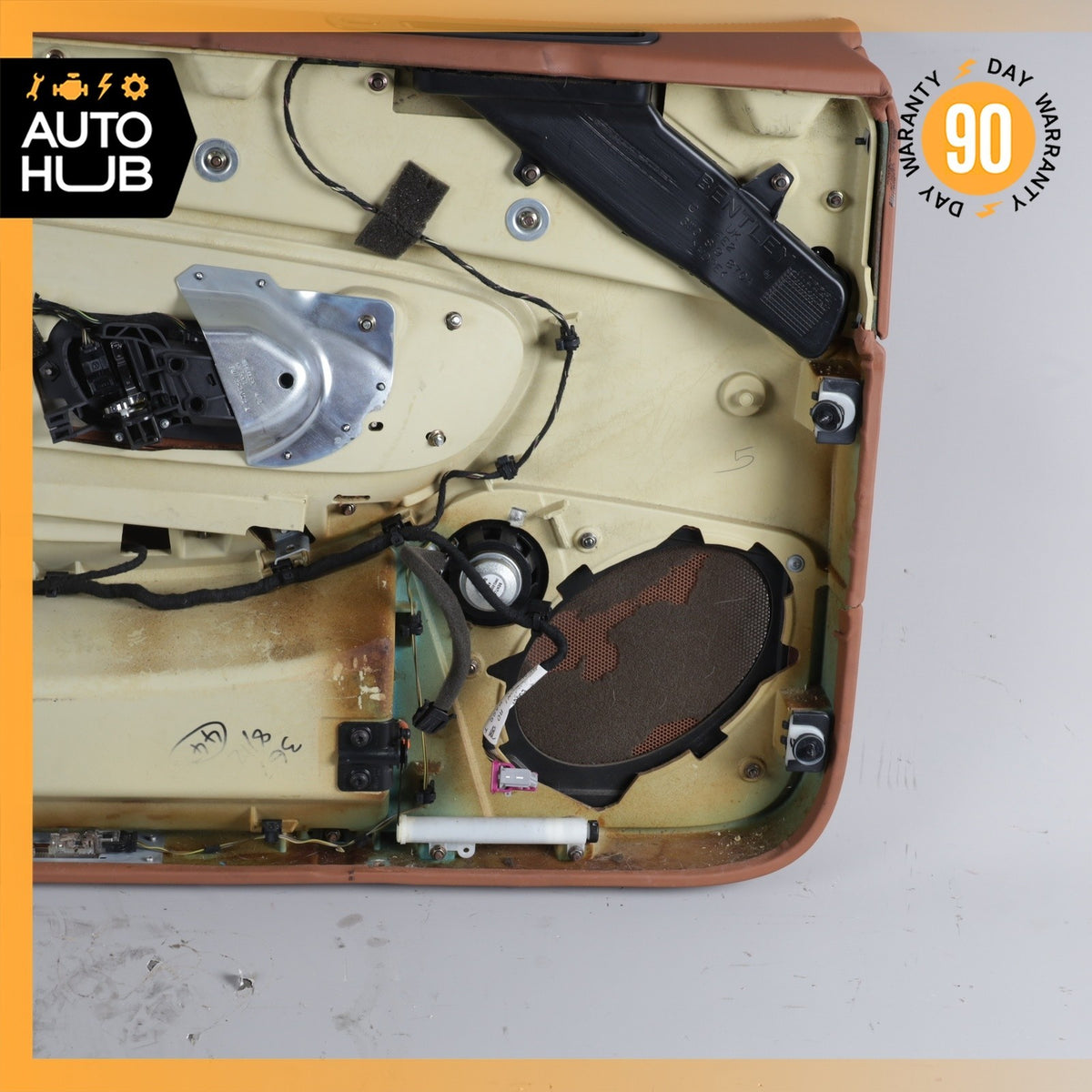 03-10 Bentley Continental GT Right Side Interior Door Panel Brown OEM 87k - photo 13