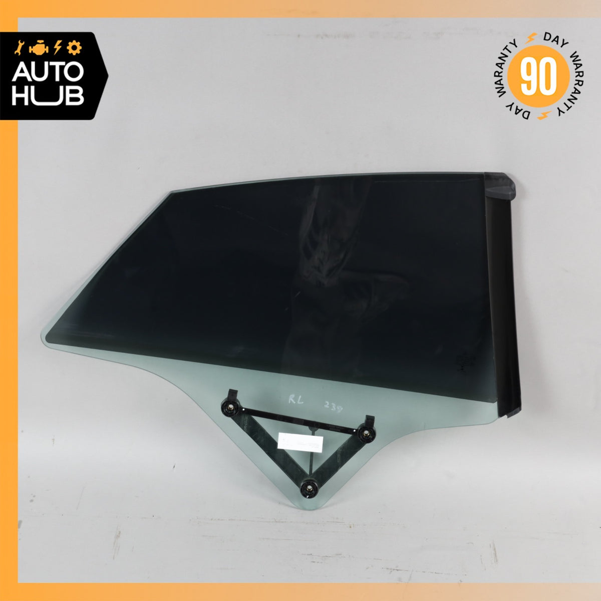 18-23 Mercedes W238 E400 E450 Coupe Rear Left Side Quarter Window Glass OEM - photo 9