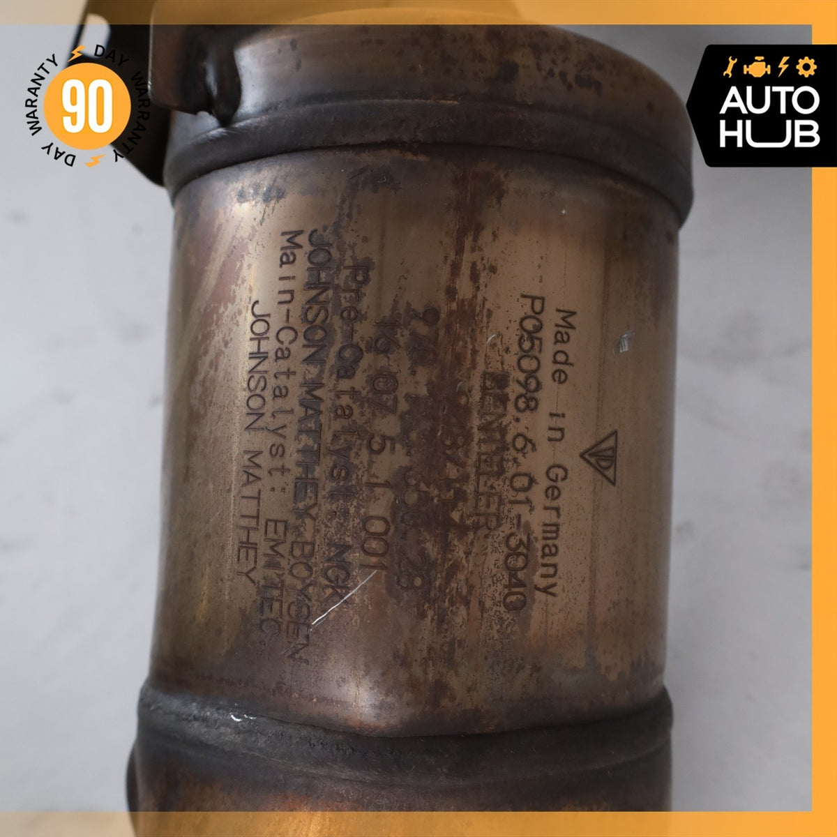 14-16 Porsche Panamera 970 4 3.6L Exhaust Downpipe Set 97011335028 OEM 91k - photo 20