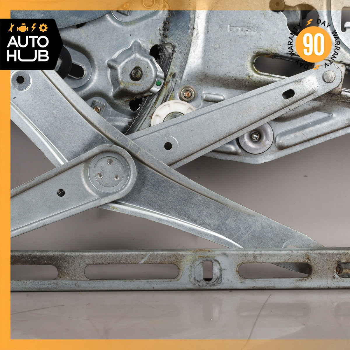 92-99 Mercedes W140 300SE 400SEL Front Left Window Regulator w/ Motor OEM - photo 14