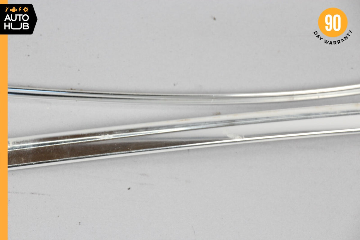 Mercedes R107 450SL 380SL Convertible Front Windshield Molding Trim Set OEM 86k - photo 5