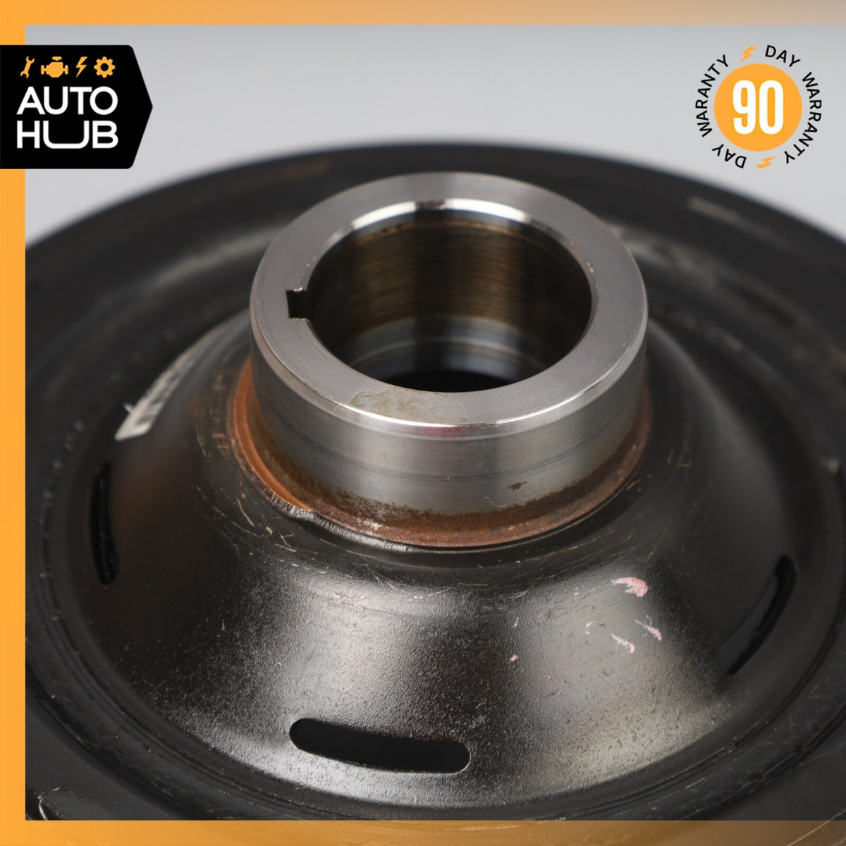 Mercedes W205 C43 AMG Engine Crankshaft Pulley Vibration Damper OEM - photo 2
