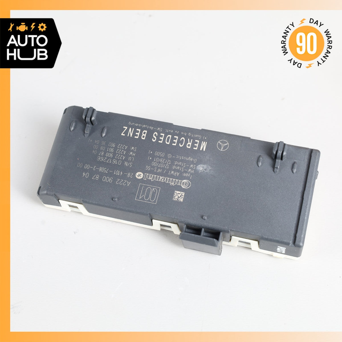 14-18 Mercedes W222 S550 C300 Trunk Release Remote Open Close Module OEM - photo 2