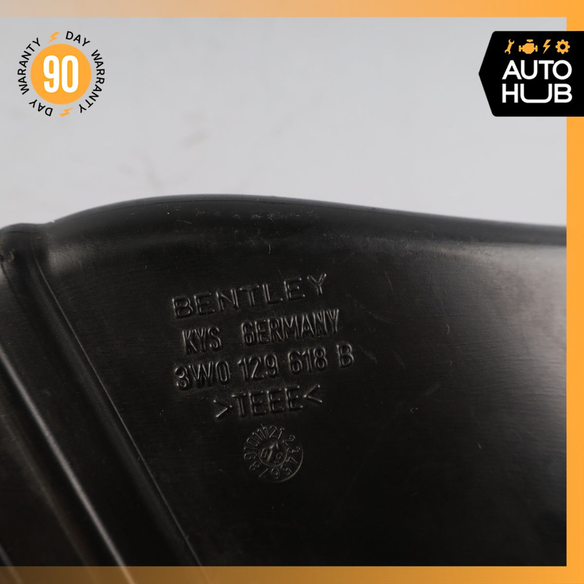 03-12 Bentley Continental GTC Speed Right Side Air Intake Hose Pipe OEM - photo 7