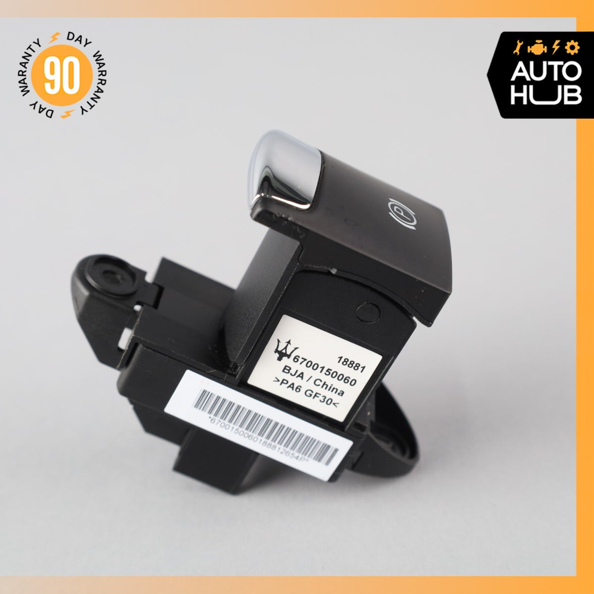 14-17 Maserati Quattroporte Electronic Parking Button Switch 6700150060 OEM - photo 4