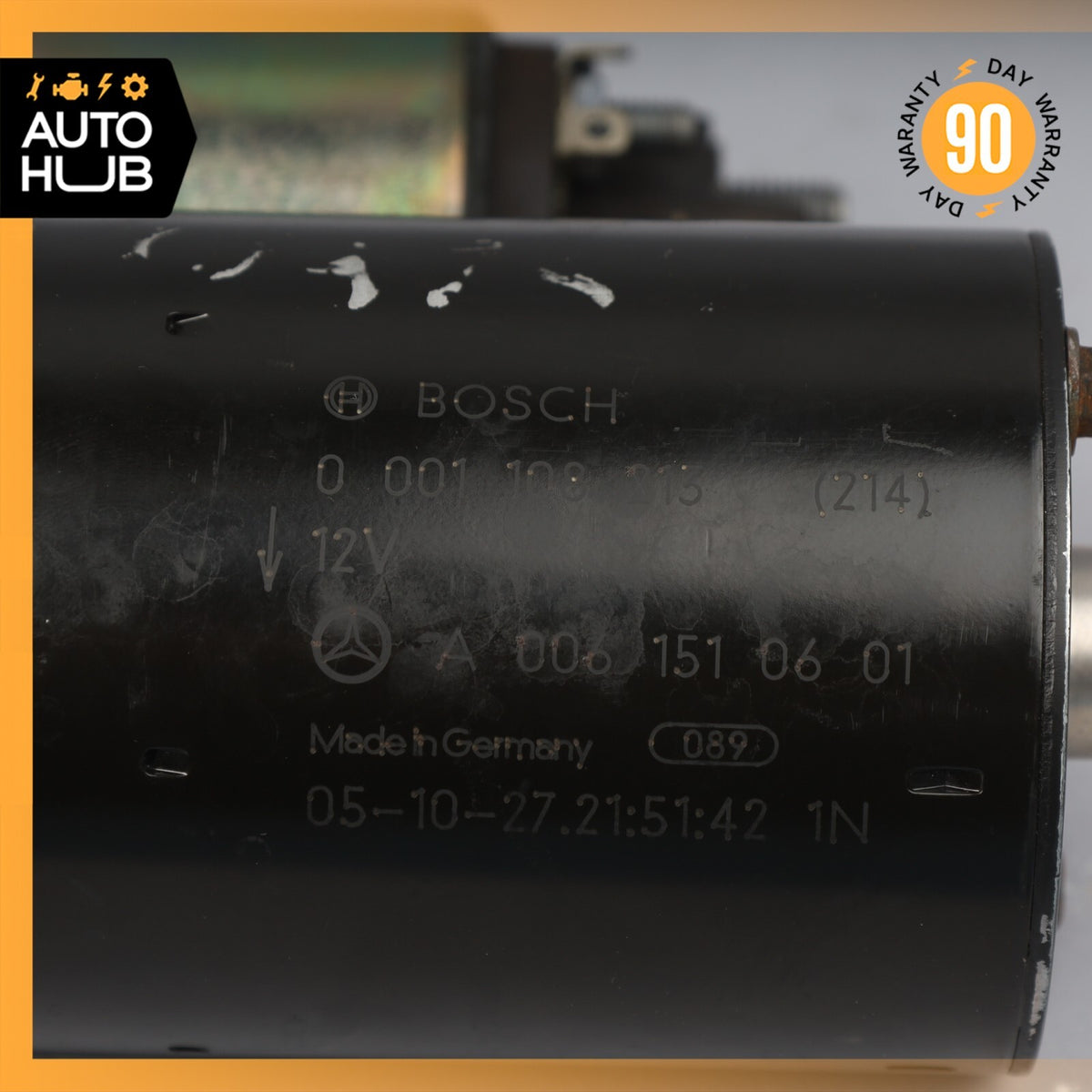 Mercedes R230 SL500 E500 C240 SLK320 S500 Engine Motor Starter 0061510601 OEM - photo 11