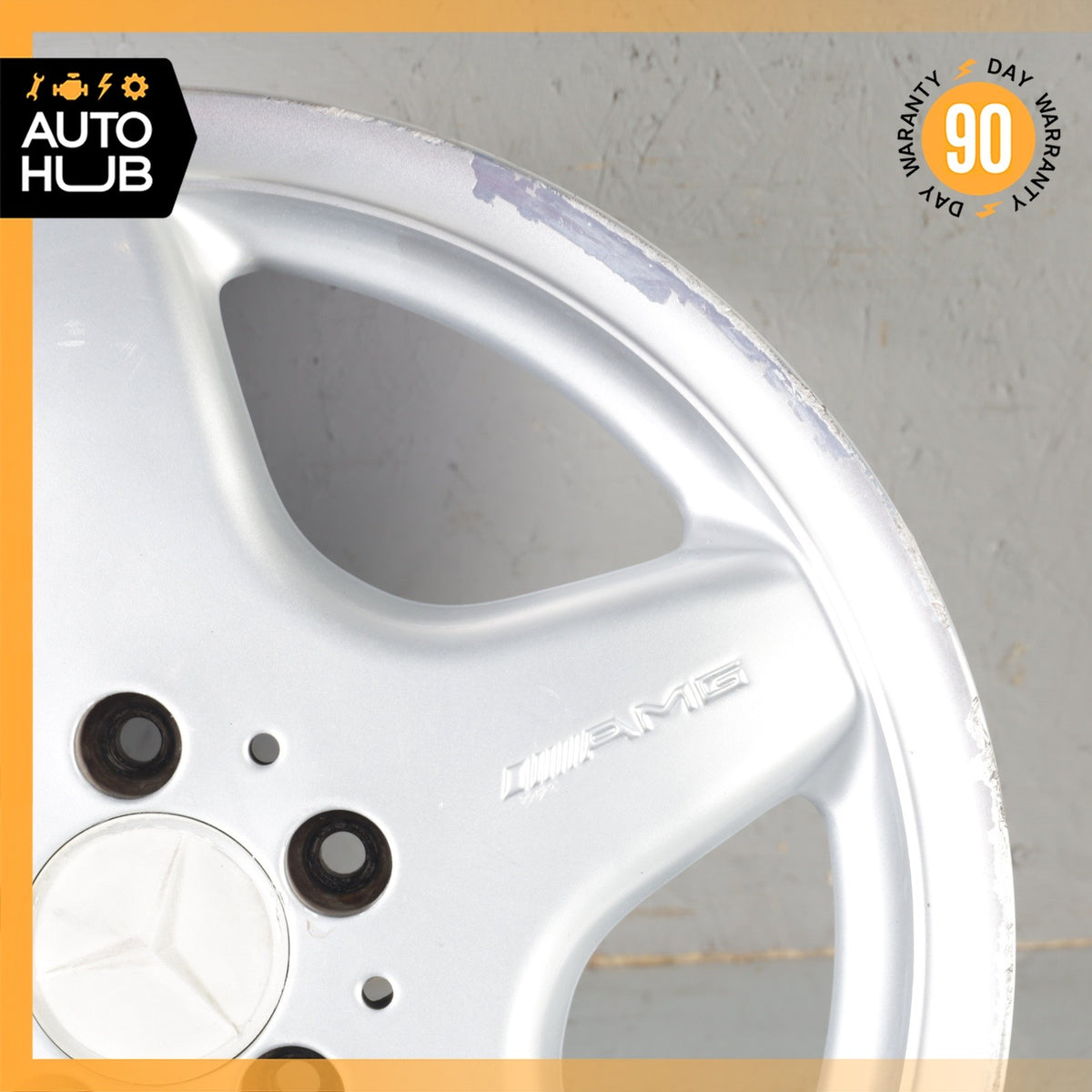 Mercedes R170 SLK320 SLK230 7.5 x 17 17" Front Wheel Rim HWA1704010102 OEM - photo 2
