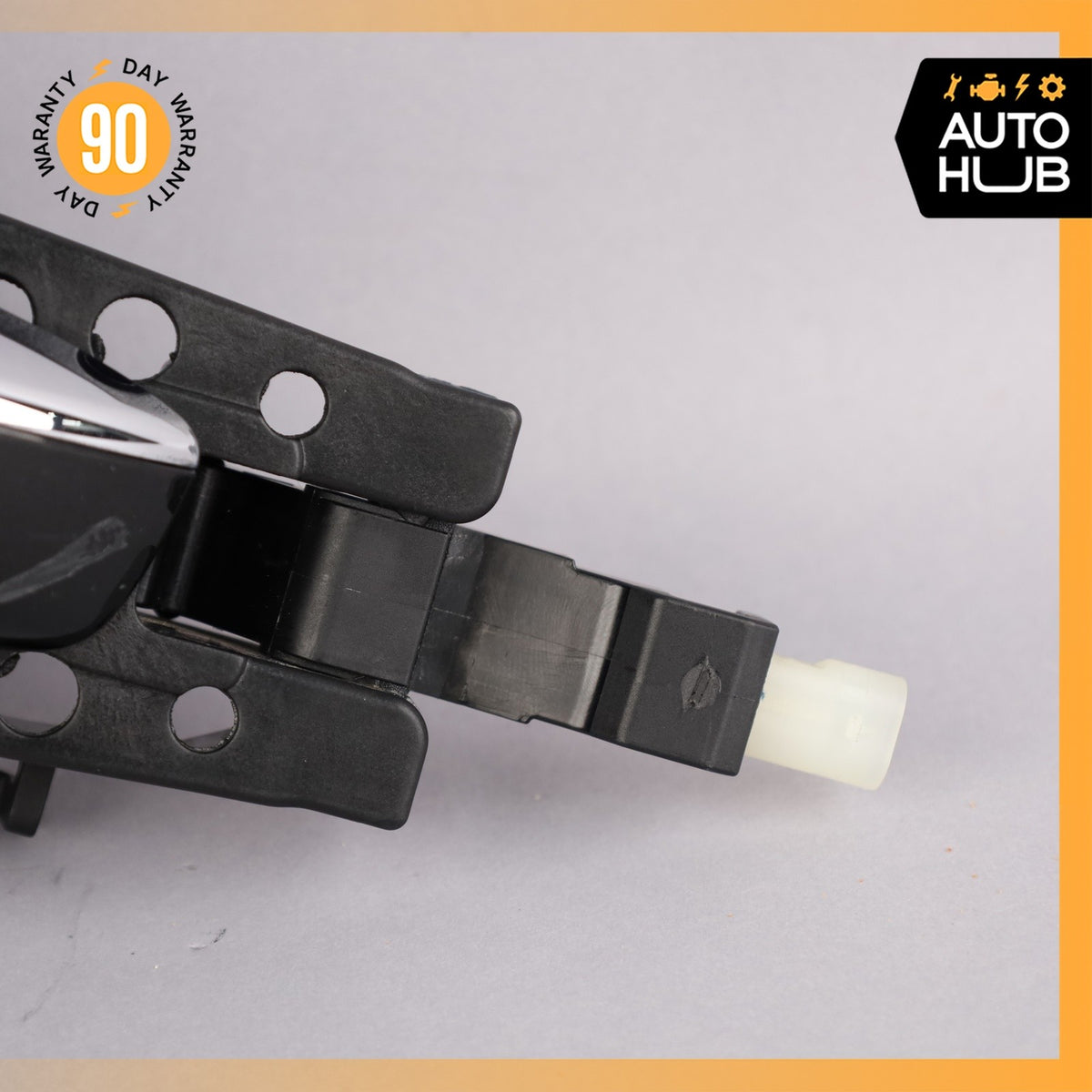Audi D4 A8L Front Right Passenger Exterior Door Handle Black 4H0837886 OEM - photo 6