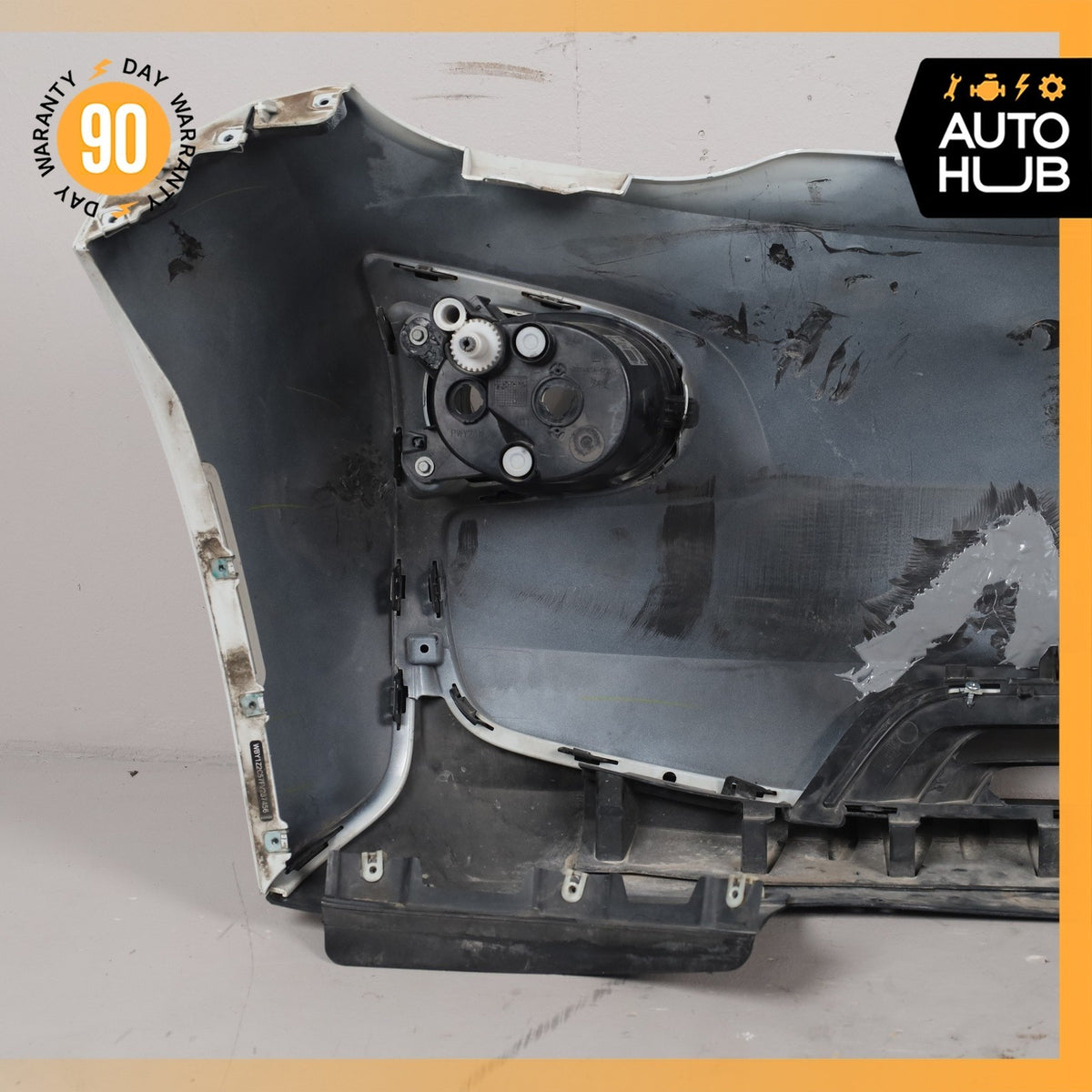 14-17 BMW i3 I01 Hybrid Front Bumper Cover Assembly White OEM - photo 13