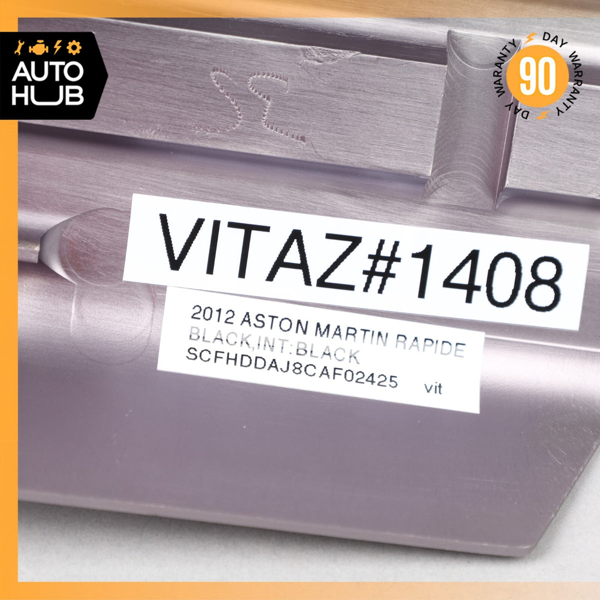 2012 Aston Martin Rapide Rear Left Driver Side Door Step Sill OEM 11k - photo 15