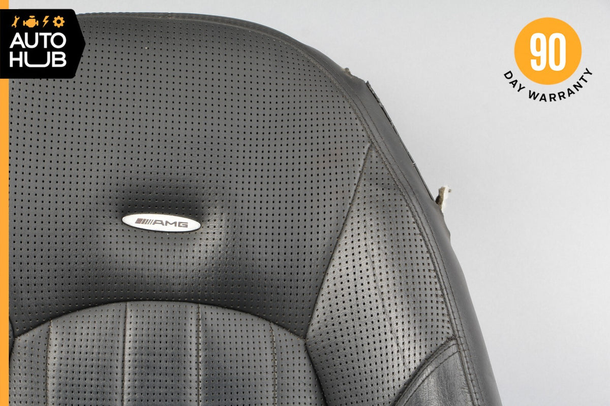 03-06 Mercedes W215 CL55 CL65 AMG Front Left Side Upper Seat Cushion Black OEM - photo 2