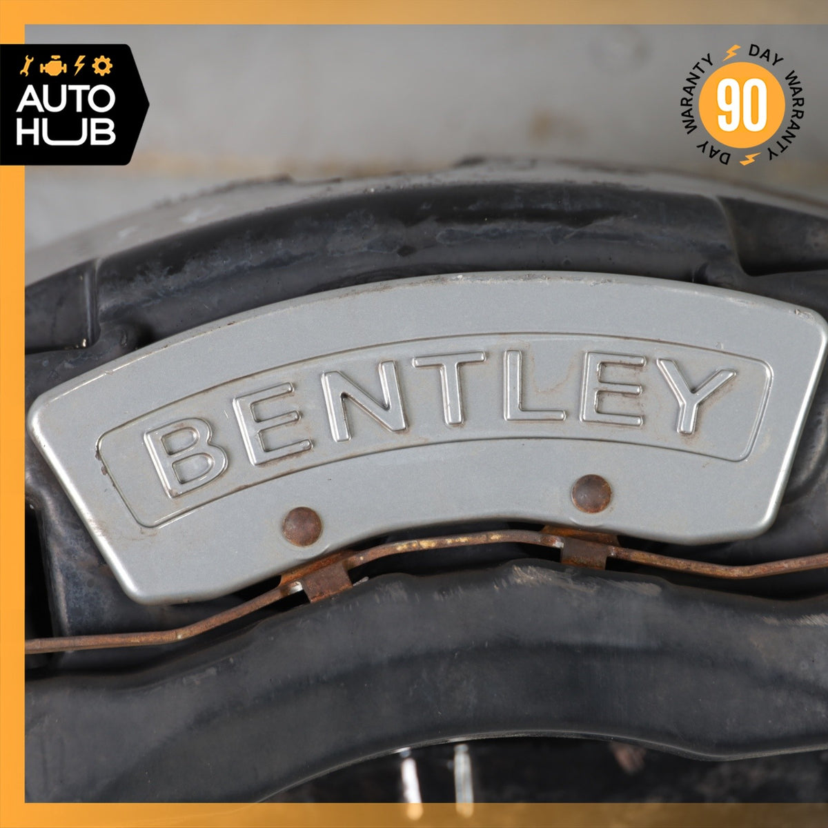 03-13 Bentley Continental GTC GT Front Brake Calipers Left and Right Set OEM 40k - photo 4
