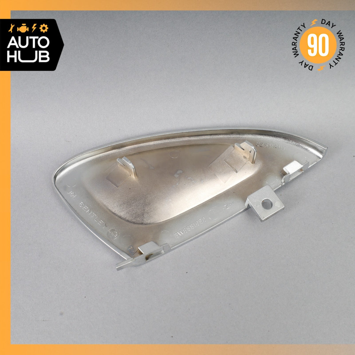 03-10 Bentley Continental GT GTC Front Right Seat Belt Cover Trim OEM 36k - photo 6