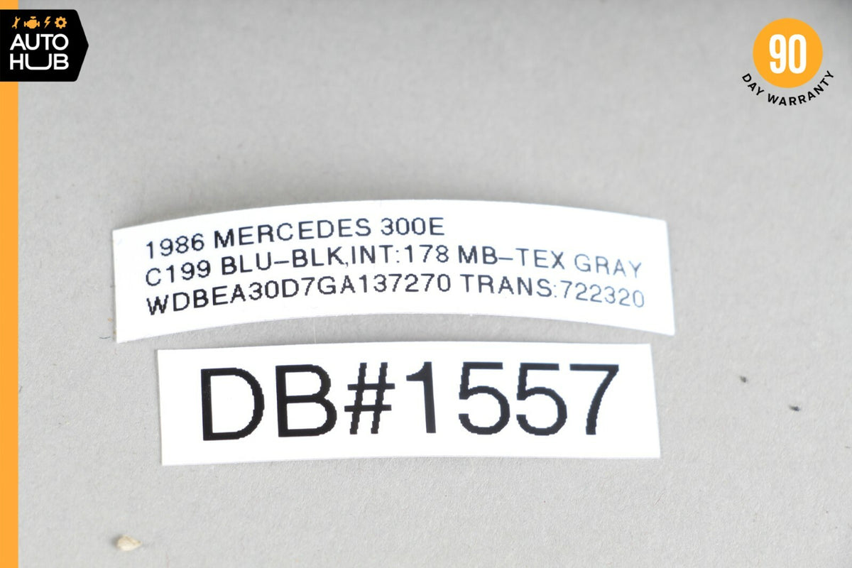85-91 Mercedes W124 300E 560SEL Right Window Regulator Control Switch Button OEM - photo 7