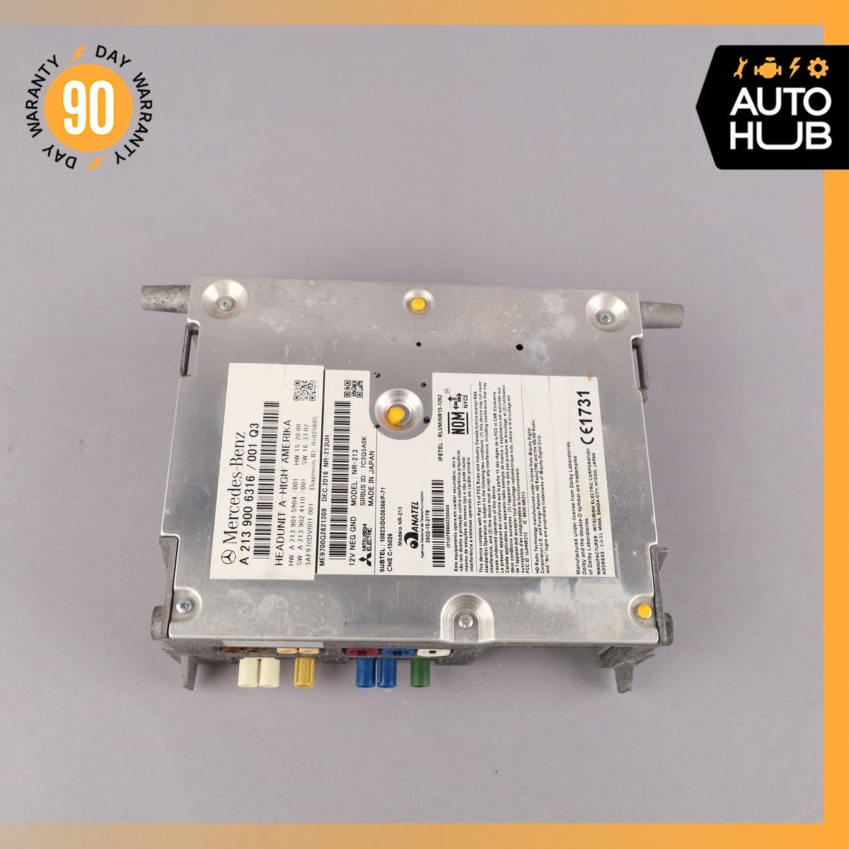Mercedes W213 E43 AMG S560 C300 Head Unit Navigation Command Comand CD Audio OEM - photo 7