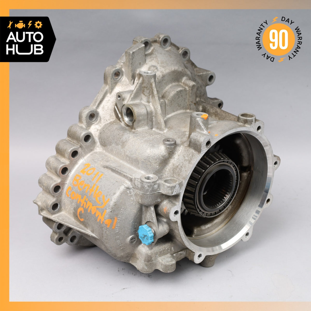 Bentley Continental GTC Automatic Transmission Transfer Case Housing OEM 59k - photo 2