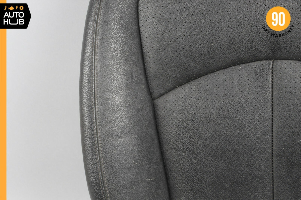 04-06 Mercedes W211 E500 E350 Front Right Bottom Lower Seat Cushion Black OEM - photo 6