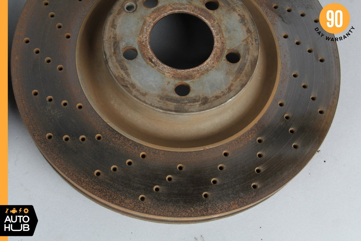 03-06 Mercedes W211 E55 CLS55 AMG Front Brake Rotors 2304210712 OEM - photo 3