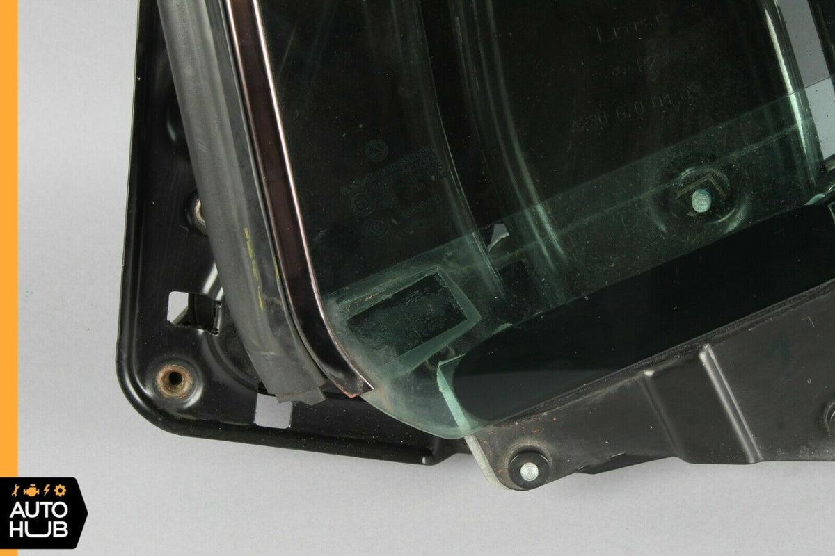 03-12 Mercedes R230 SL500 SL550 Rear Left Window Quarter Glass Regulator OEM - photo 3