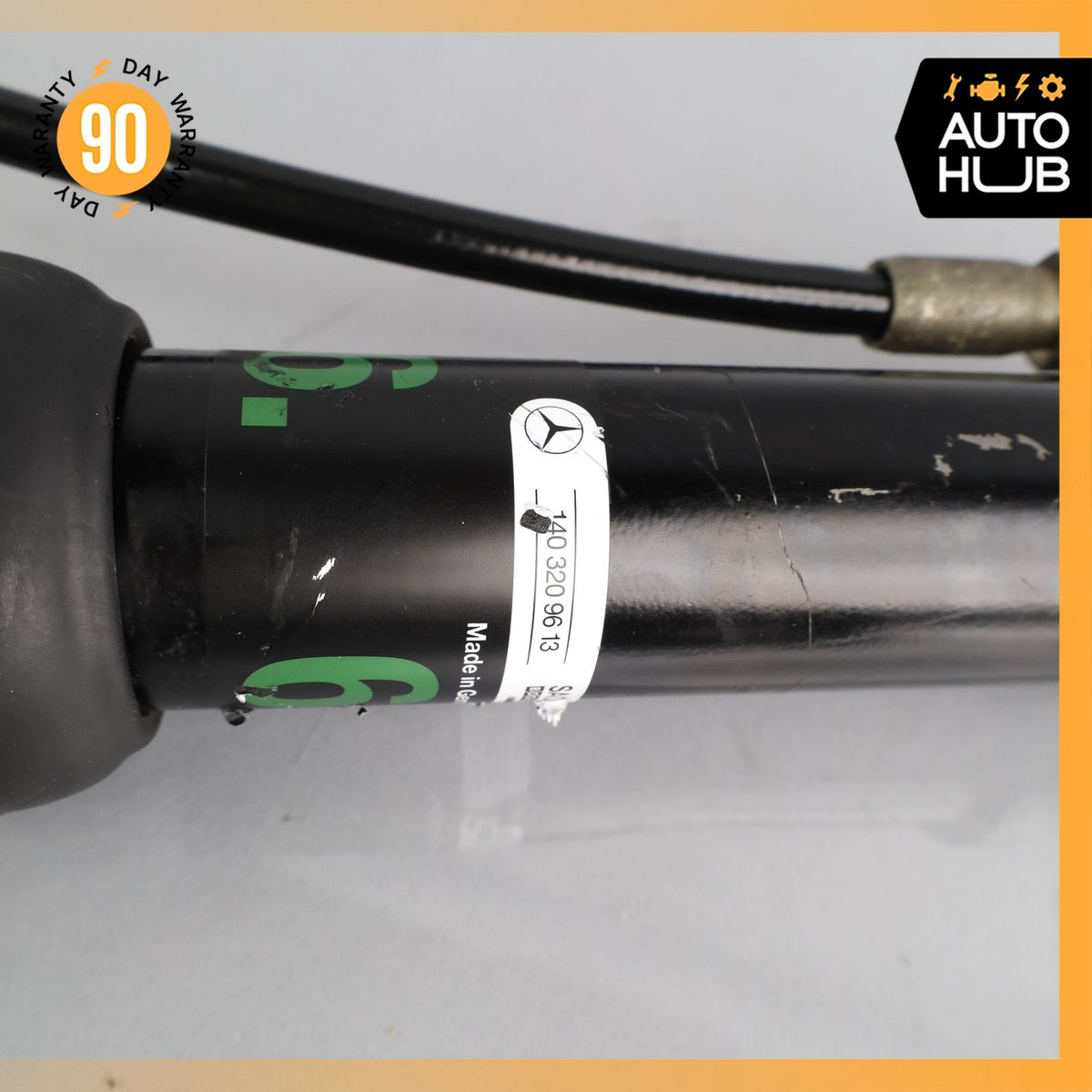 92-99 Mercedes W140 CL600 S500 Rear Left & Right Hydraulic Shock Strut Set OEM - photo 14