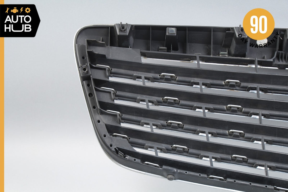 07-09 Mercedes W211 E350 E550 E320 Hood Radiator Grille Grill Chrome OEM - photo 7