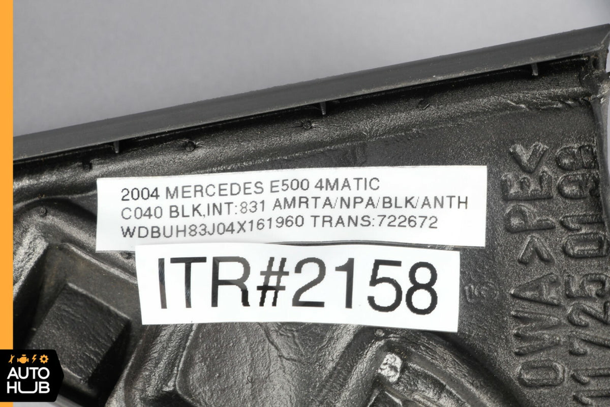 03-09 Mercedes W211 E350 E500 E550 Tweeter Speaker Cover Front Left Black OEM - photo 11