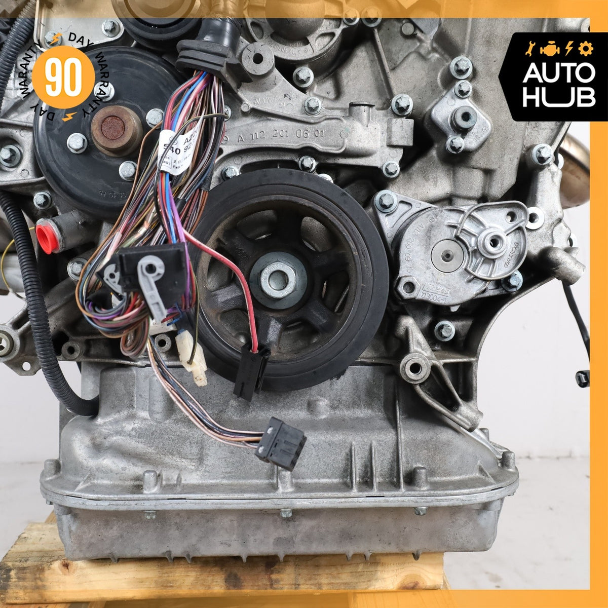 99-06 Mercedes W215 CL500 E500 CLK500 Engine Motor Assembly 5.0 V8 M113 OEM 103k - photo 19