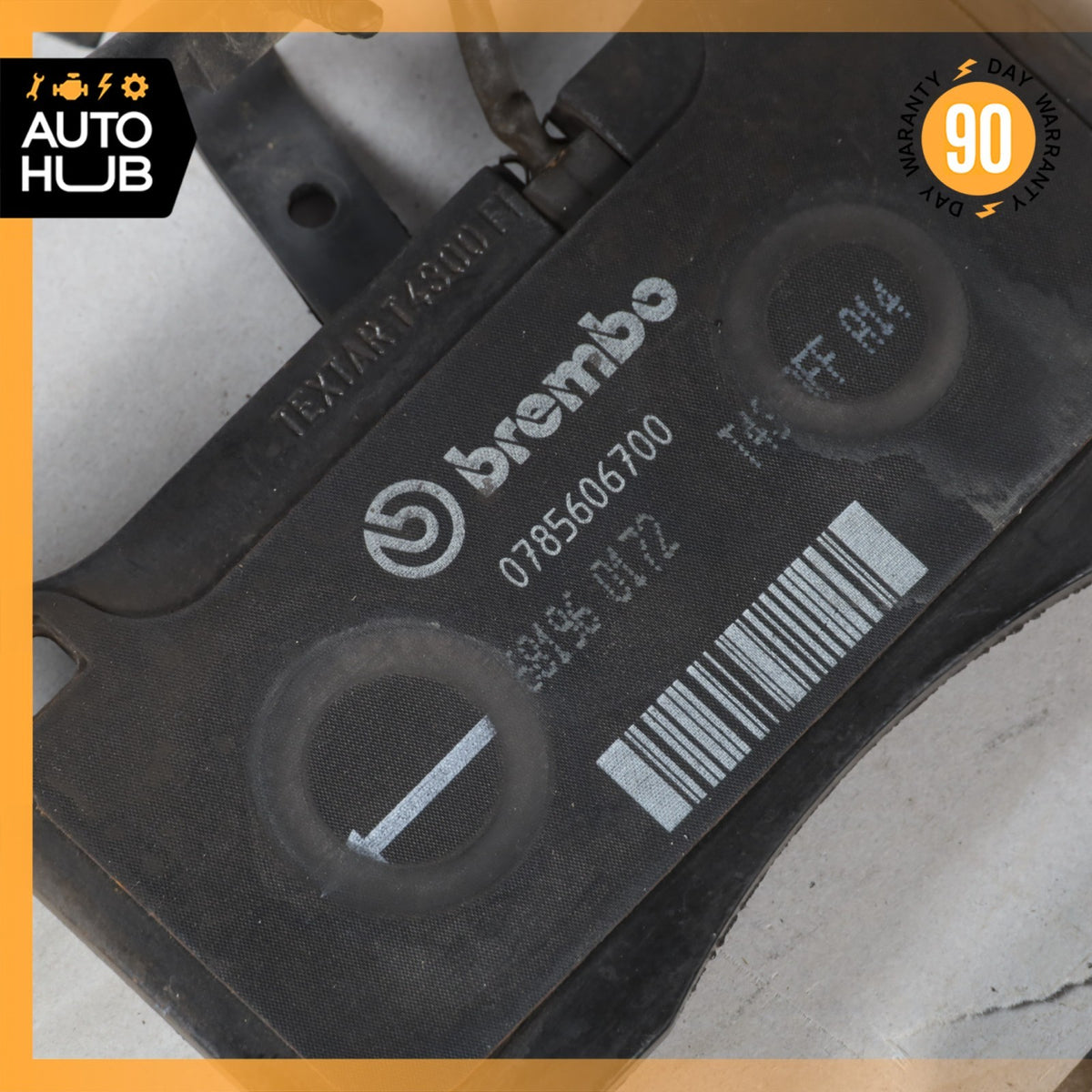 08-16 Aston Martin DB9 DBS Rear Carbon Ceramic Brake Rotor ED232C026CA OEM 22k - photo 17