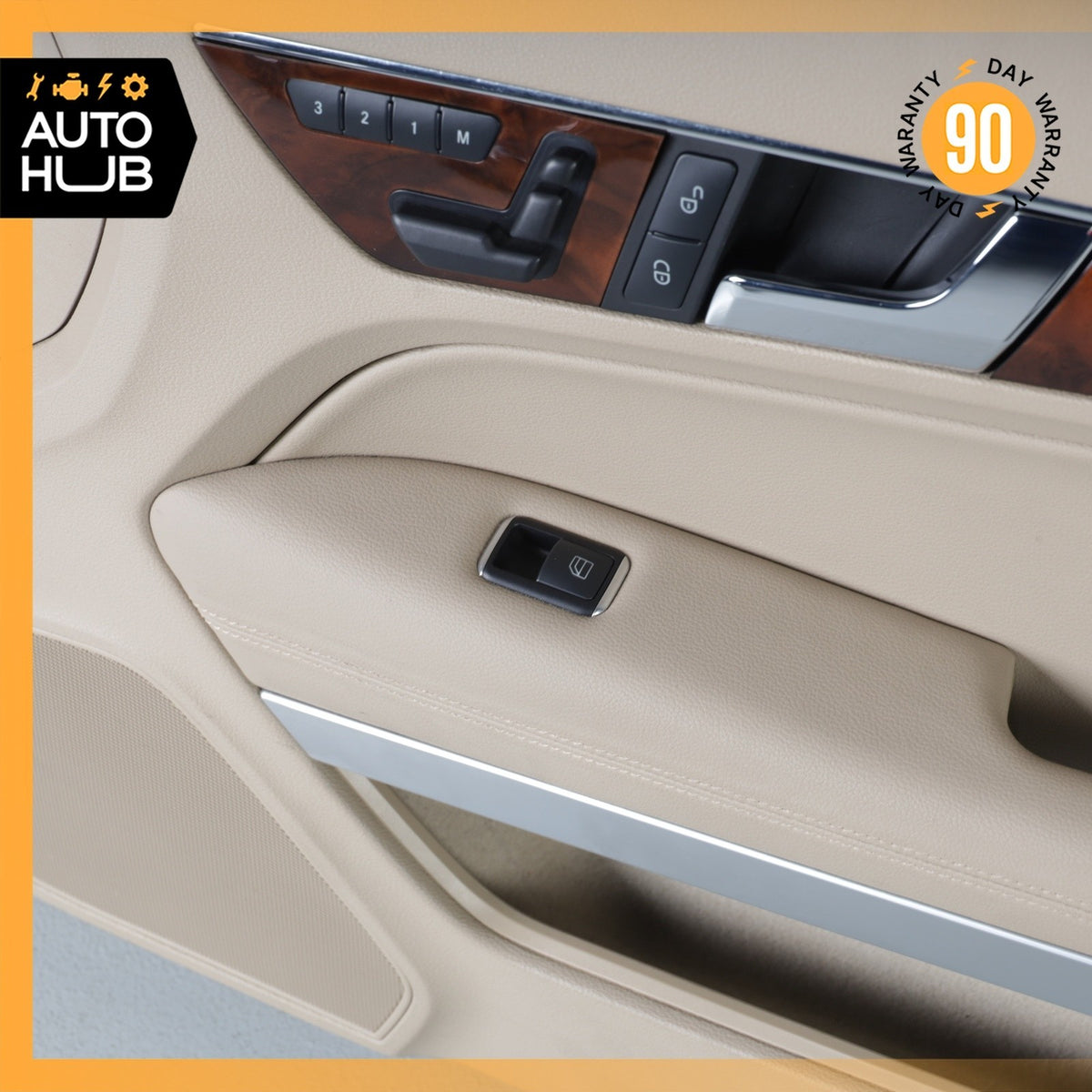 11-13 Mercedes W207 E350 E550 Convertible Right Side Interior Door Panel OEM 21k - photo 9