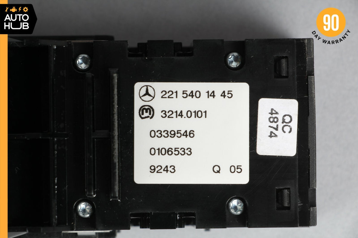07-14 Mercedes W221 S400 CL63 Electronic Parking Button Switch 2215401445 OEM - photo 11
