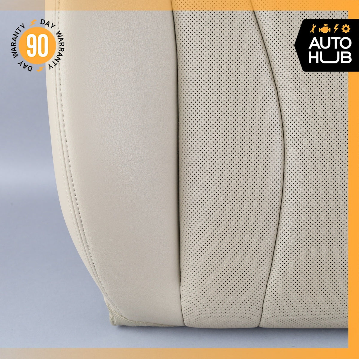 Audi 4M Q7 Front Left Driver Side Top Upper Seat Cushion Beige OEM 87k - photo 6