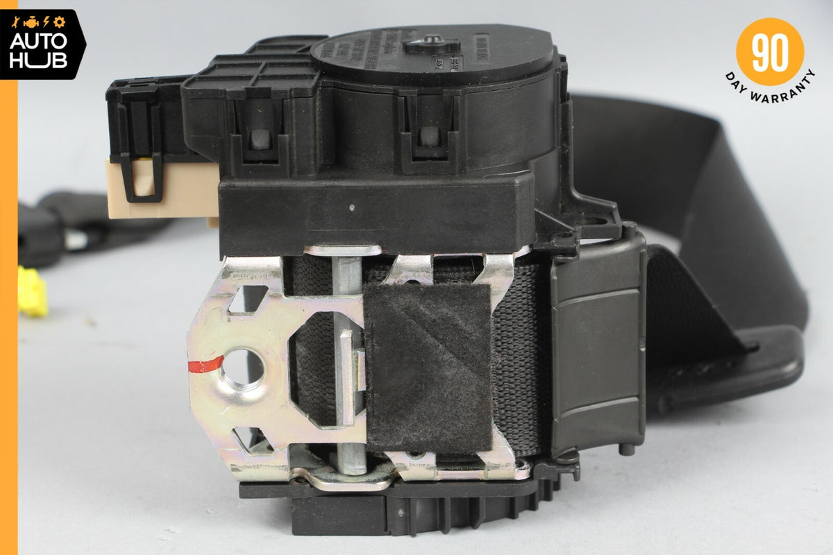 07-10 Mercedes W216 CL550 CL63 AMG Front Right Passenger Seat Belt Black OEM - photo 7