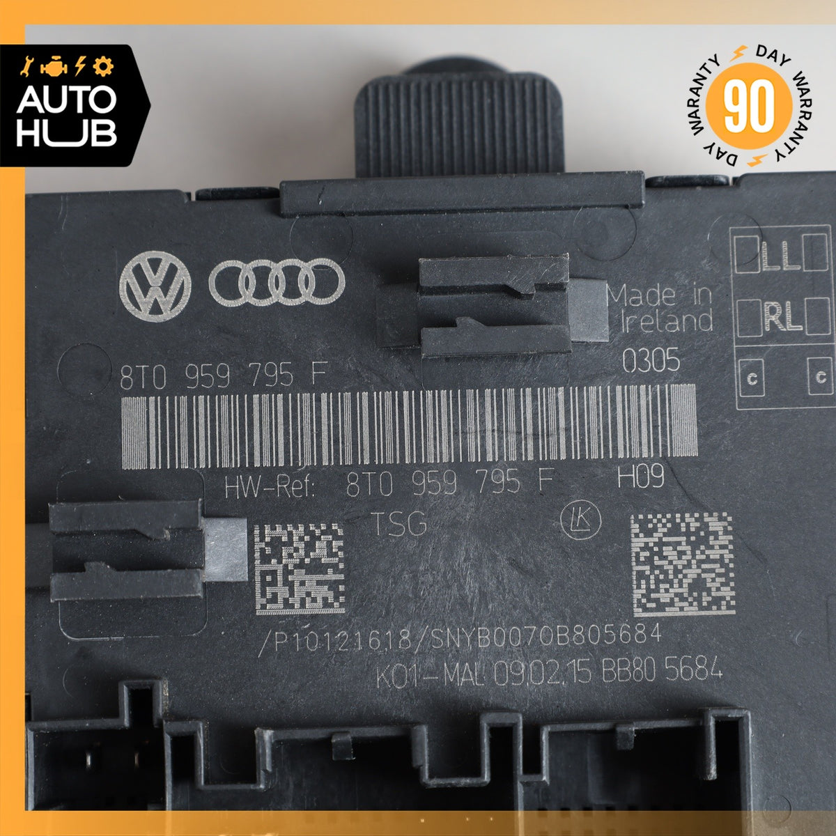 Audi B8.5 S5 Rear Left or Right Door Control Module Unit 8T0959795F OEM - photo 7