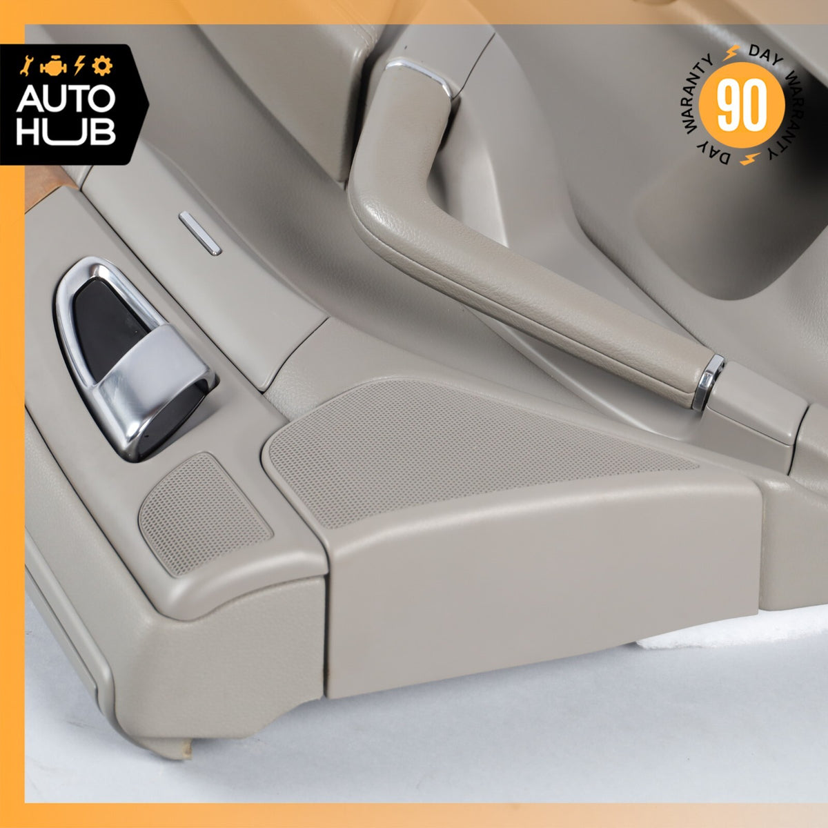 11-18 Porsche Cayenne 958 S Rear Right Side Interior Door Panel Gray OEM - photo 14