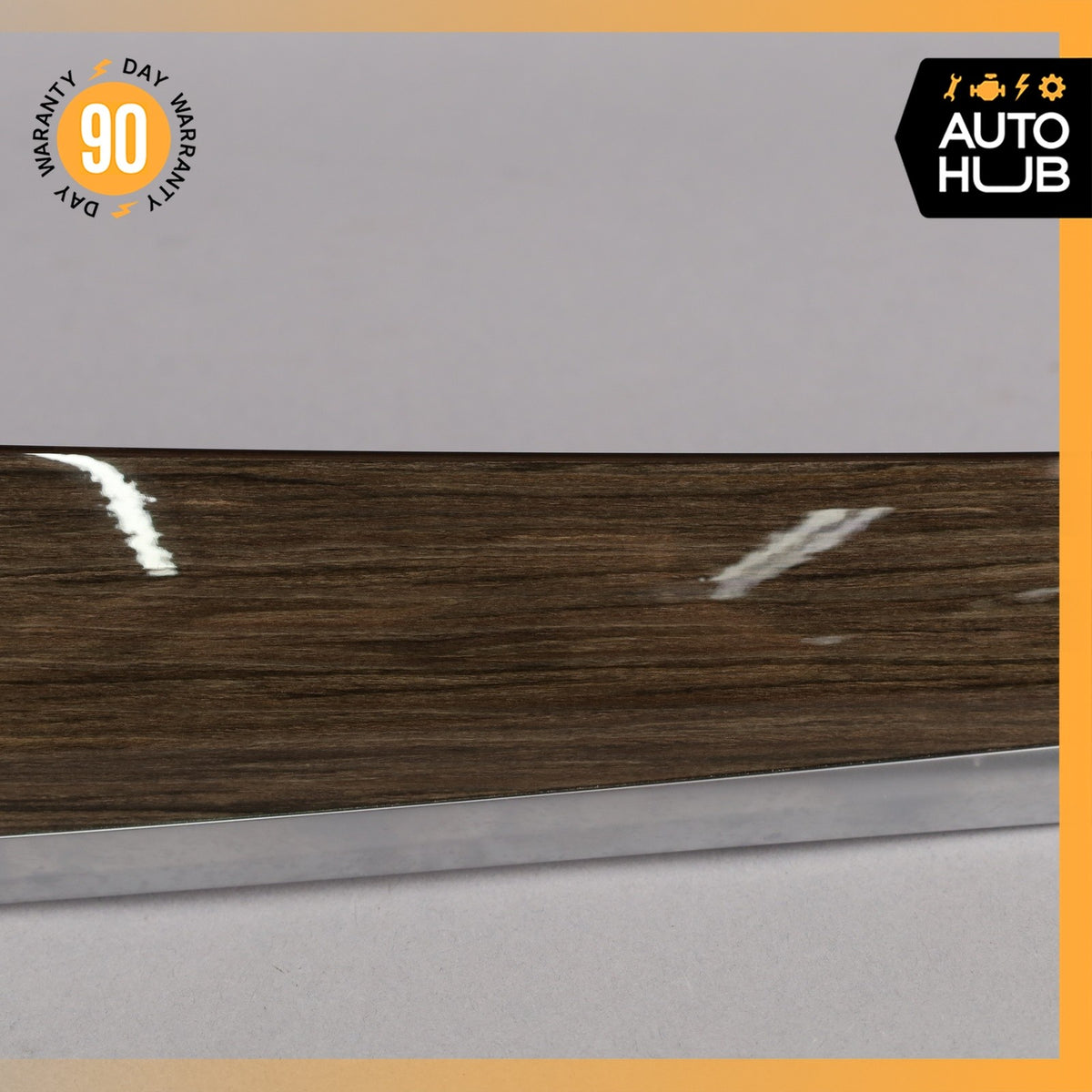 13-15 BMW E84 X1 Right Dashboard Cover Panel Trim Wood OEM 72k - photo 4