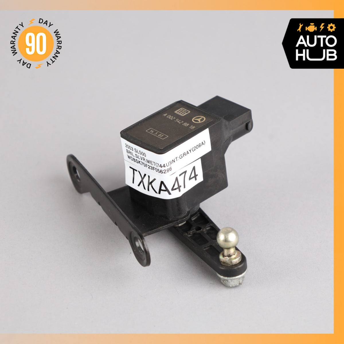 03-12 Mercedes R230 SL500 SLK350 SL55 Suspension Level Sensor 0025428818 OEM - photo 1